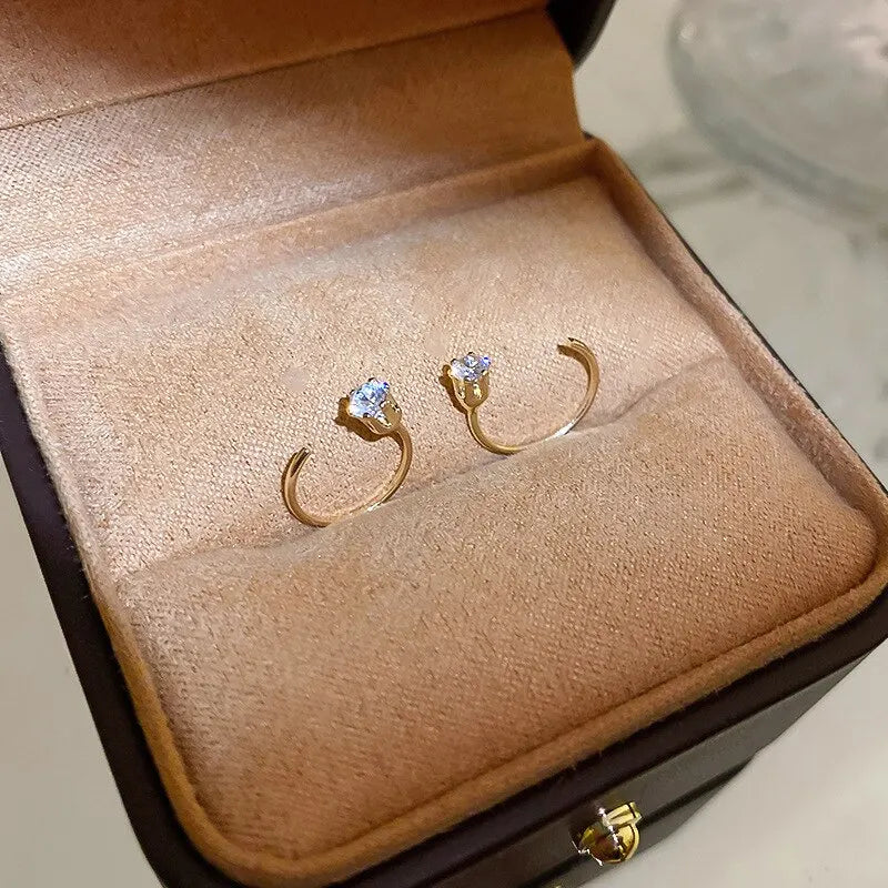 Emily Elegant Mini Hoops